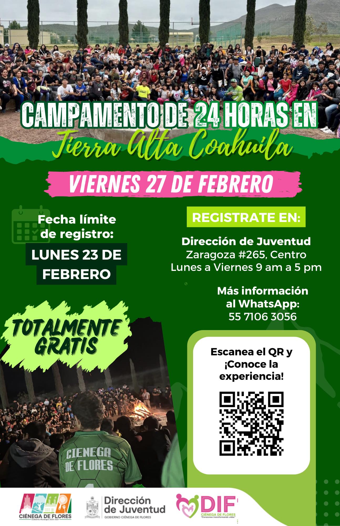 El DIF lanza campamento juvenil GRATIS y nadie lo esperaba - La Voz de ...