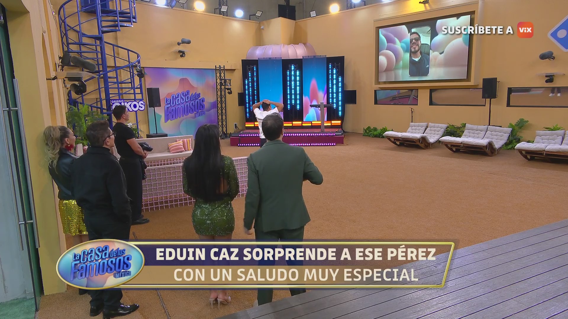 Mensaje de Eduin Caz para Ese Pérez durante La Casa de los Famosos México 2026