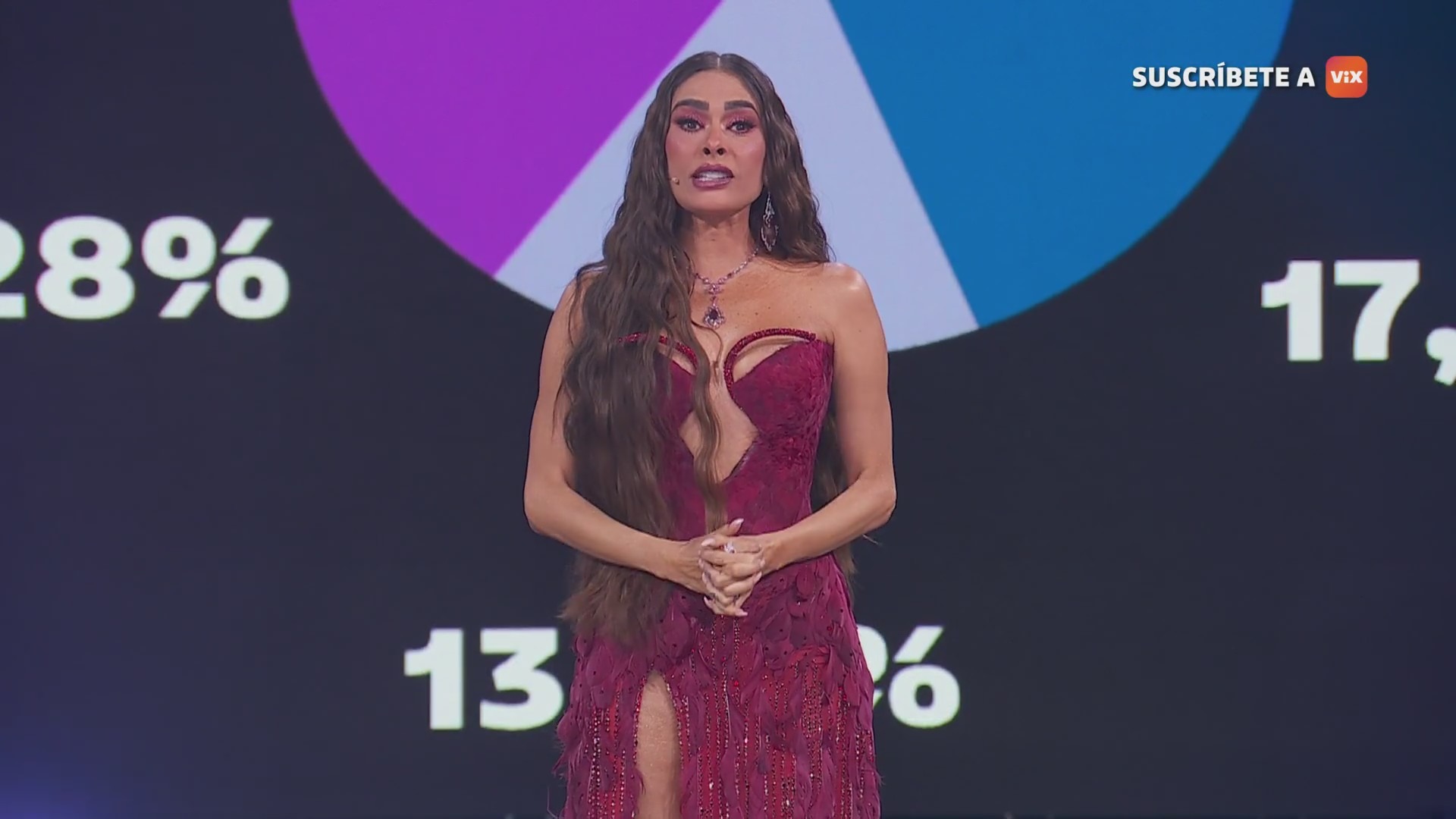 Galilea Montijo durante la gran final de La Casa de los Famosos México 2026