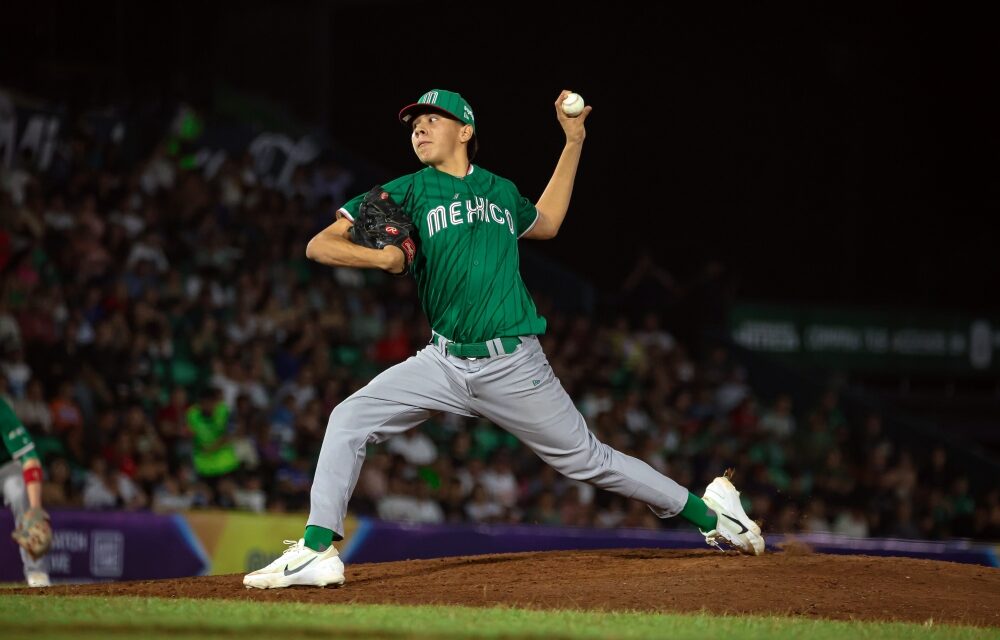 Selecciones de México y Japón durante la Copa Mundial Sub-15 de Beisbol 2026