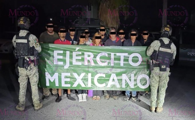 Imagen vinculada al reporte del rescate de once personas en Nuevo Laredo, Tamaulipas