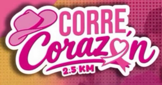 Corre Corazón, evento gratuito de 2.5 kilómetros del DIF Ciénega de Flores.