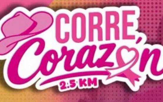 Corre Corazón, evento gratuito de 2.5 kilómetros del DIF Ciénega de Flores.
